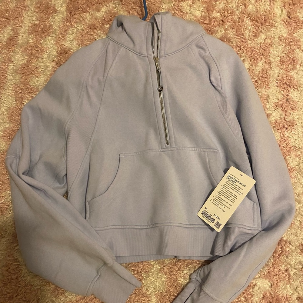 Lululemon scuba oversized half zip